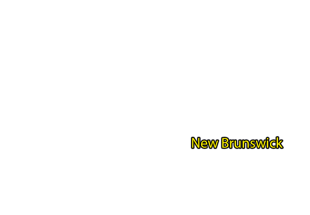 New-Brunswick label with glow