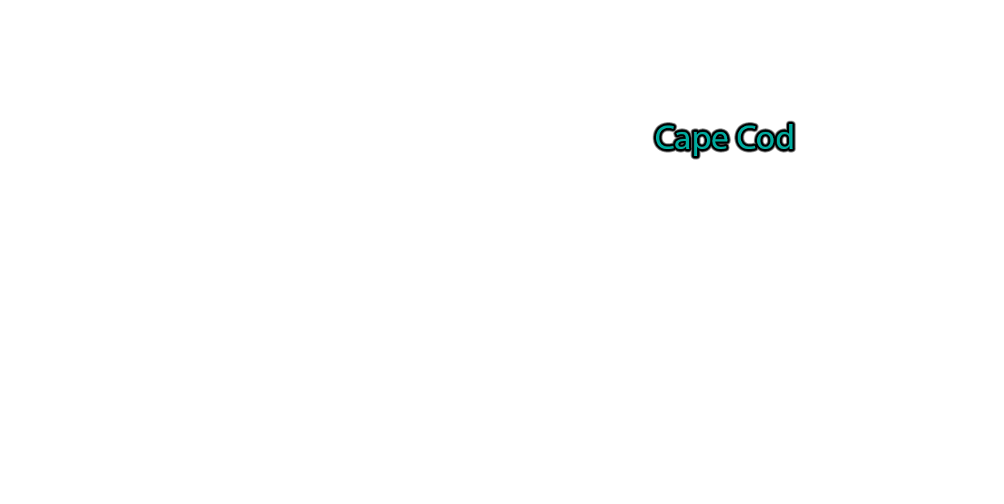 Cape-Cod label with glow