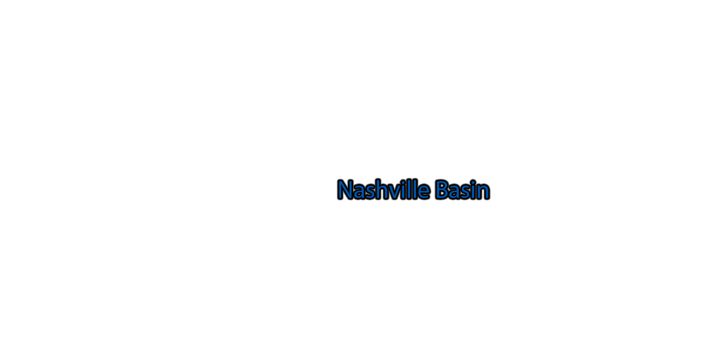 Nashville-Basin label with glow