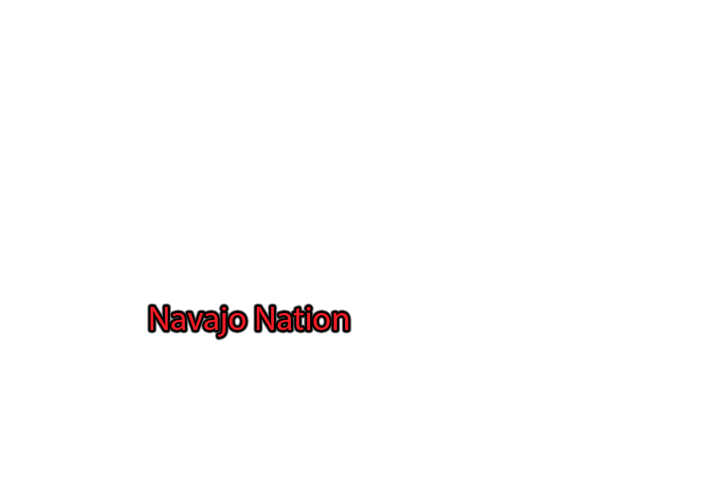 Navajo-Nation label with glow